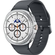 Galaxy Watch8 Classic | 46 мм | 4G LTE | White | Sport/Graphite | M/L, Размер: 46 мм, Цвет: White, Тип ремешка: Sport, Цвет ремешка: Graphite, Размер ремешка: M/L, Подключение часов: Bluetooth / Wi-Fi + 4G LTE